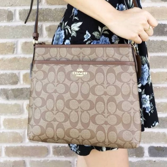 Coach Handbags - COACH File Crossbody / Matching Wallet